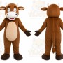 Cow Mascot Costume for Adults Custom Logo Party Character Suit