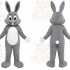 Rabbit Mascot Costume for Adults Custom Logo Party Character Suit