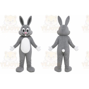 Rabbit Mascot Costume for Adults Custom Logo Party Character Suit