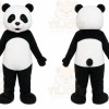 Panda Mascot Costume for Adults Custom Logo Party Character Suit
