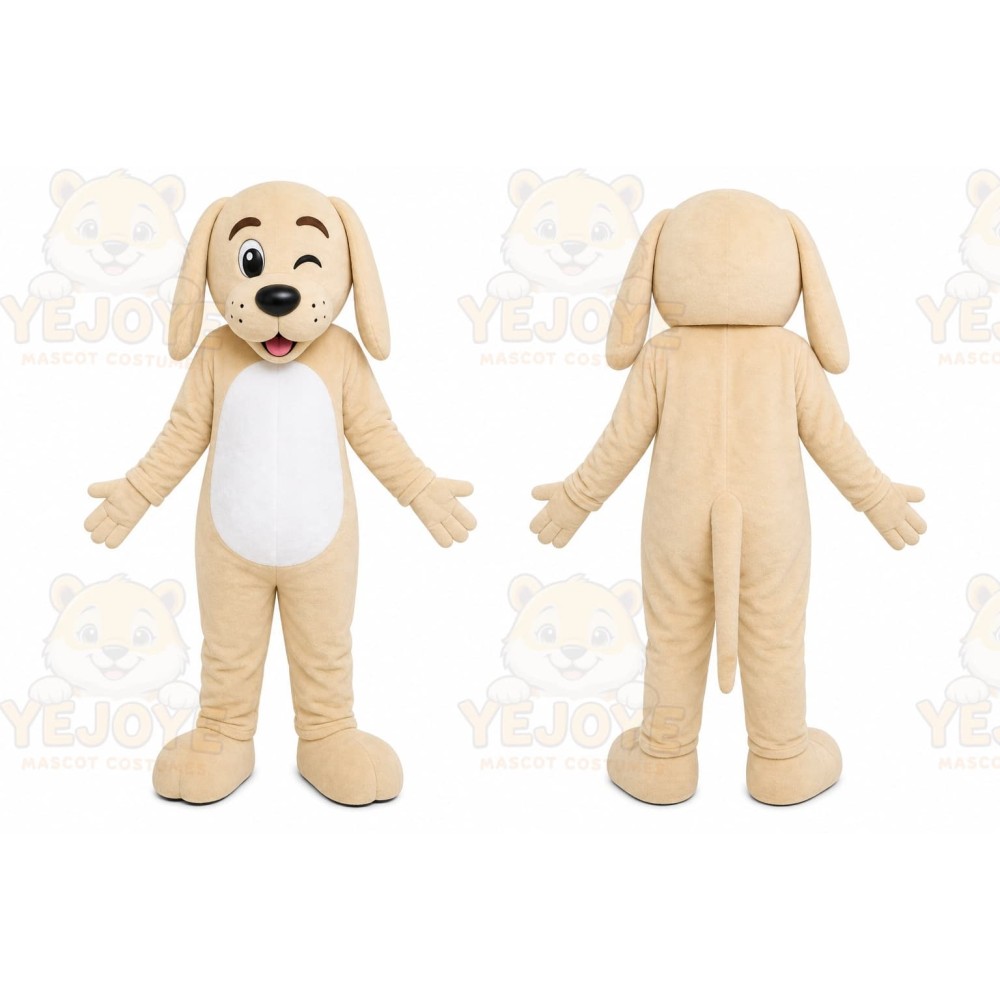 Dog Mascot Costume for Adults Custom Logo Party Character Suit