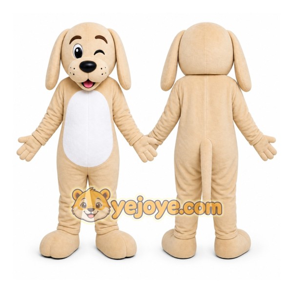 Dog Mascot Costume for Adults Custom Logo Party Character Suit