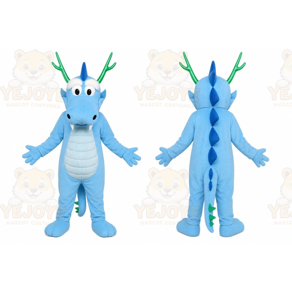 Dragon Mascot Costume for Adults Custom Logo Party Character Suit