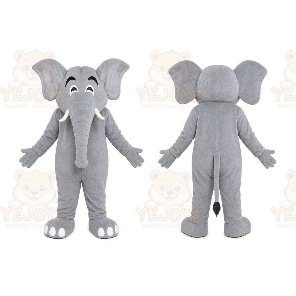 Elephant Mascot Costume for Adults Custom Logo Party Character Suit