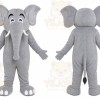 Elephant Mascot Costume for Adults Custom Logo Party Character Suit