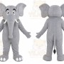 Elephant Mascot Costume for Adults Custom Logo Party Character Suit