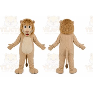 Lion Mascot Costume for Adults Custom Logo Party Character Suit