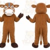 Bull Mascot Costume for Adults Custom Logo Party Character Suit