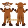 Bull Mascot Costume for Adults Custom Logo Party Character Suit
