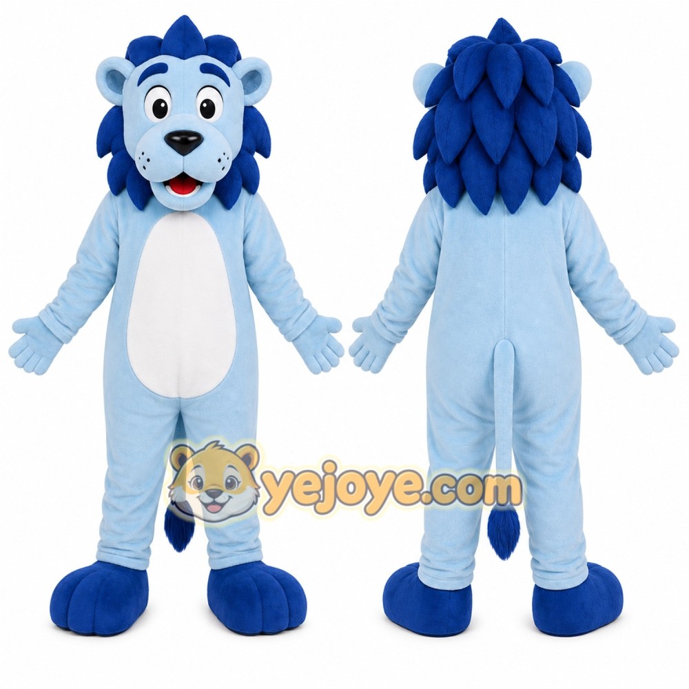 Lion Mascot Costume for Adults Custom Logo Party Character Suit