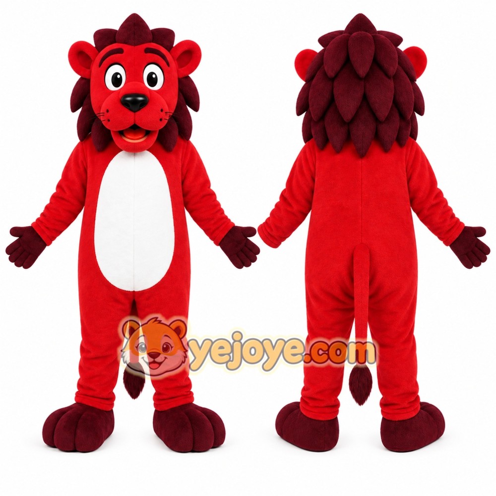 Lion Mascot Costume for Adults Custom Logo Party Character Suit Lion Mascot Costume for Adults Custom Logo Party Character Suit