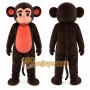 Monkey Mascot Costume for Adults Custom Logo Party Character Suit
