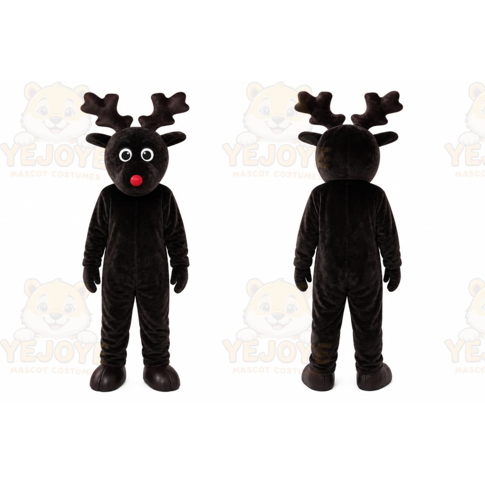 Reindeer Mascot Costume for Adults Custom Logo Party Character Suit