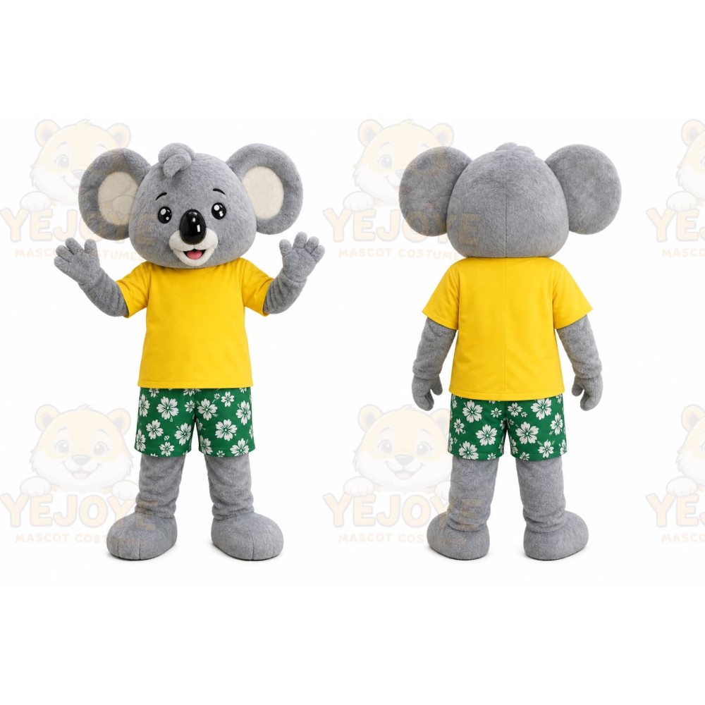 Koala Mascot Costume for Adults Custom Logo Party Character Suit