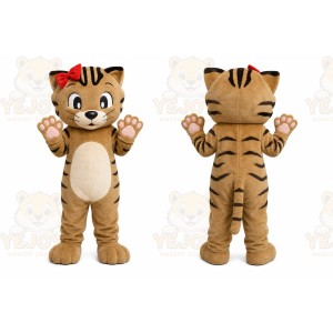 Cat Mascot Costume for Adults Custom Logo Party Character Suit