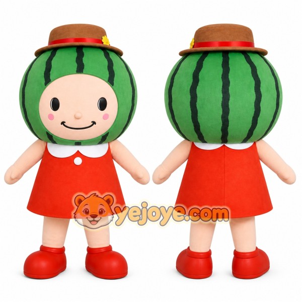 Watermelon Character Mascot Costume for Adults Custom Logo Party Character Suit
