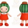 Watermelon Character Mascot Costume for Adults Custom Logo Party Character Suit