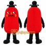 Sausage Character Mascot Costume for Adults Custom Logo Party Character Suit