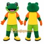 Frog Mascot Costume for Adults Custom Logo Party Character Suit