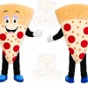 Pizza Mascot Costume for Adults Custom Logo Party Character Suit