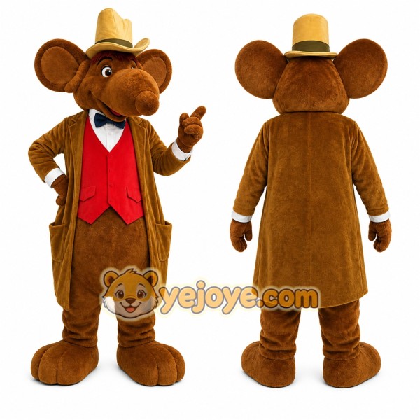 Mouse Mascot Costume for Adults Custom Logo Party Character Suit