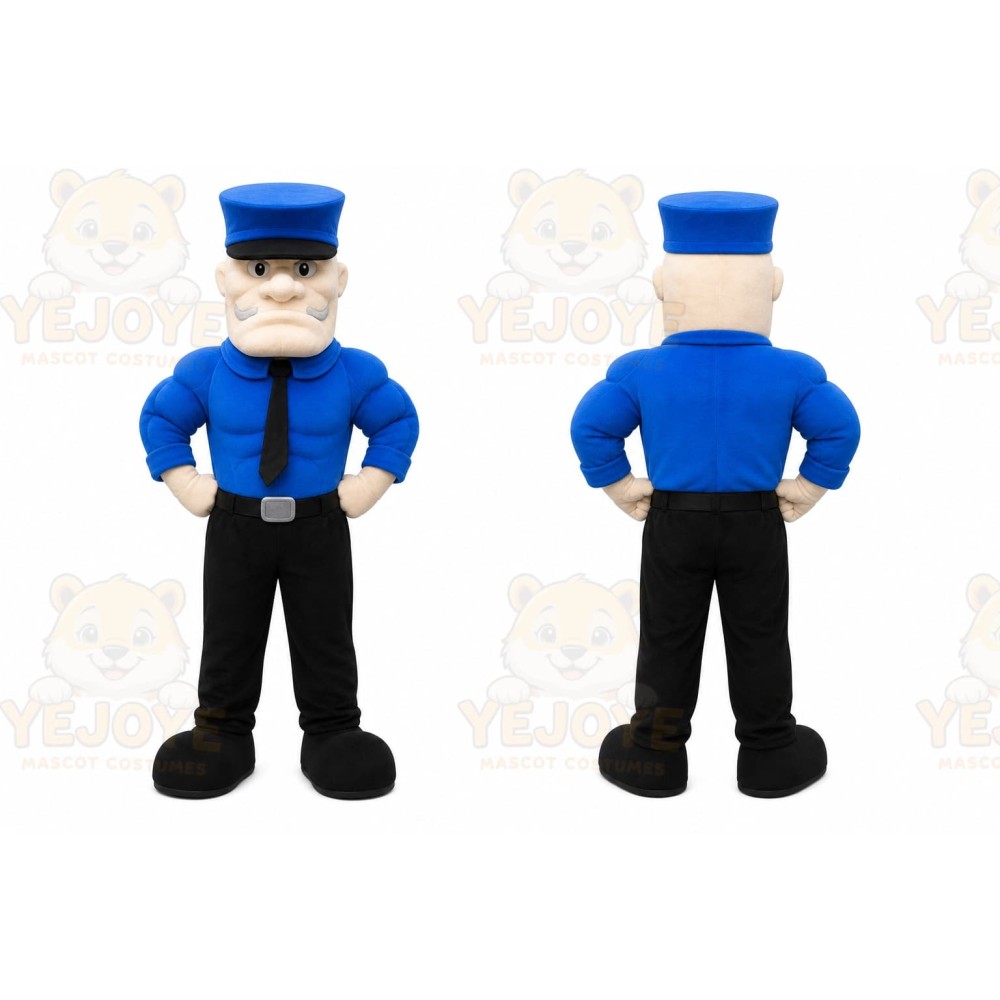 Strongman Mascot Costume for Adults Custom Logo Party Character Suit