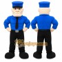 Strongman Mascot Costume for Adults Custom Logo Party Character Suit