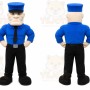 Strongman Mascot Costume for Adults Custom Logo Party Character Suit
