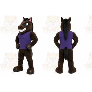 Horse Mascot Costume for Adults Custom Logo Party Character Suit