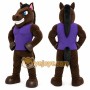 Horse Mascot Costume for Adults Custom Logo Party Character Suit