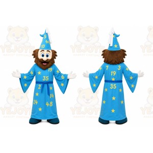 Wizard Mascot Costume for Adults Custom Logo Party Character Suit
