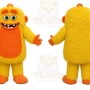 Monster Mascot Costume for Adults Custom Logo Party Character Suit