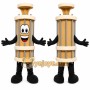Bucket mascot Mascot Costume for Adults Custom Logo Party Character Suit
