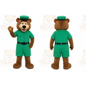 Bear Mascot Costume for Adults Custom Logo Party Character Suit