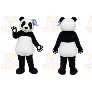 Panda Mascot Costume for Adults Custom Logo Party Character Suit