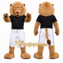 Lion Mascot Costume for Adults Custom Logo Party Character Suit