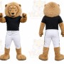 Lion Mascot Costume for Adults Custom Logo Party Character Suit