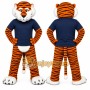 Tiger Mascot Costume for Adults Custom Logo Party Character Suit