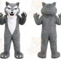Wolf Mascot Costume for Adults Custom Logo Party Character Suit