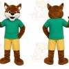Fox Mascot Costume for Adults Custom Logo Party Character Suit