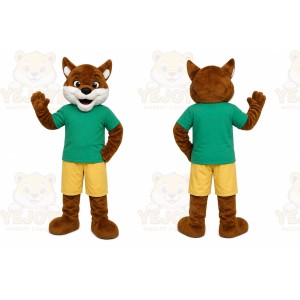 Fox Mascot Costume for Adults Custom Logo Party Character Suit