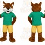Fox Mascot Costume for Adults Custom Logo Party Character Suit