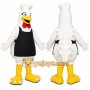 Chicken Mascot Costume for Adults Custom Logo Party Character Suit