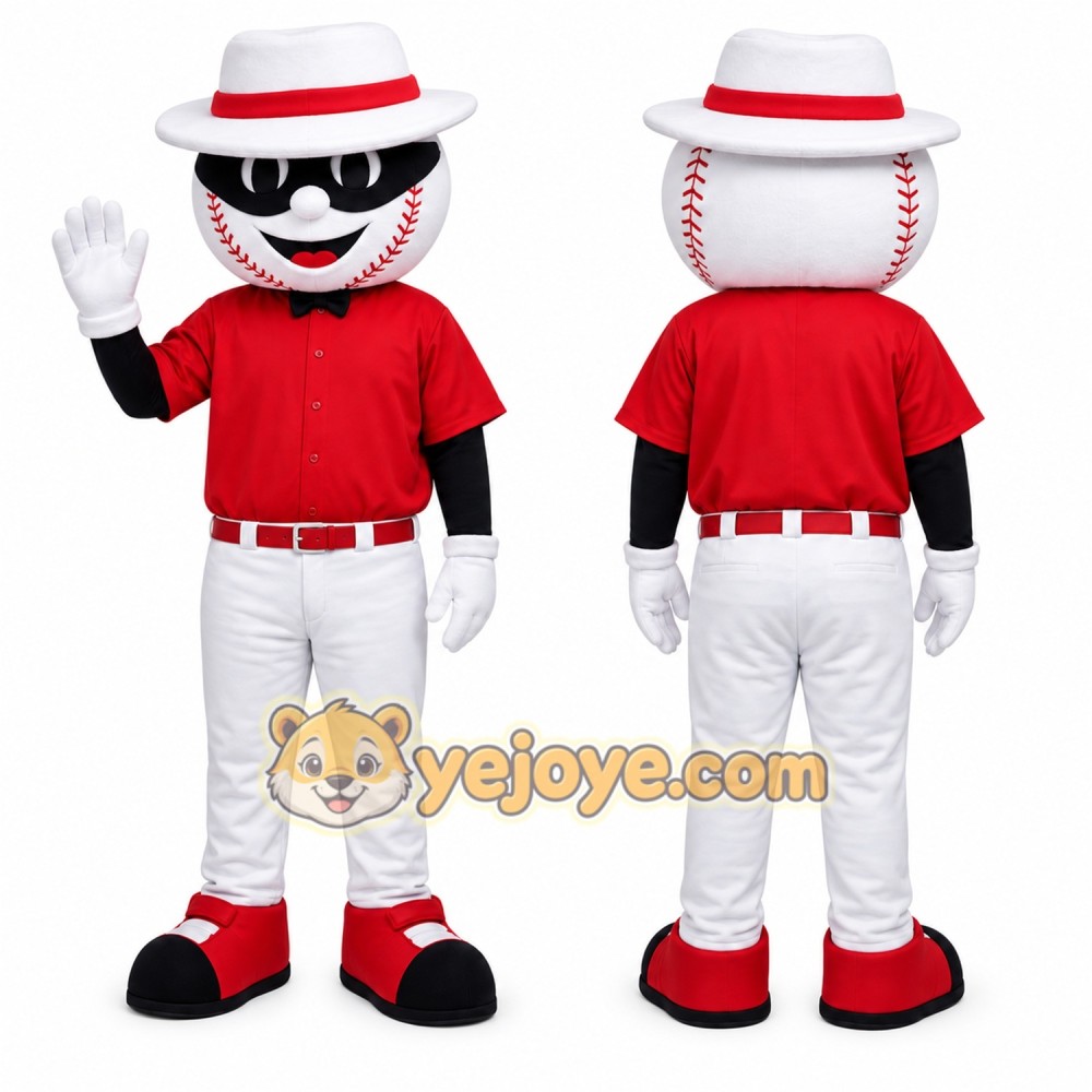 Baseball Mascot Mascot Costume for Adults Custom Logo Party Character Suit Baseball Mascot Mascot Costume for Adults Custom Logo Party Character Suit