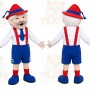 Character Mascot Costume for Adults Custom Logo Party Character Suit