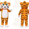 Tiger Mascot Costume for Adults Custom Logo Party Character Suit