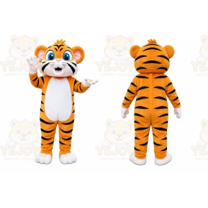 Tiger Mascot Costume for Adults Custom Logo Party Character Suit