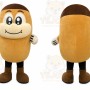 Potato Mascot Costume for Adults Custom Logo Party Character Suit