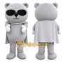 Bear Mascot Costume for Adults Custom Logo Party Character Suit