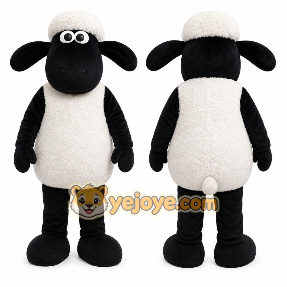Sheep Mascot Costume for Adults Custom Logo Party Character Suit